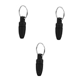 FRCOLOR 3pcs Zigarrenbohrer Werkzeug Schlüsselanhänger Zigarrenschneider Zigarrenlocher Tragbarer Zigarrenstanzer Zigarrenpunsch Black Plastik