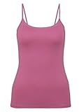 CALIDA Natural Comfort Spaghetti-Top Damen, aus hochwertiger Baumwolle, verstellbare Träger
