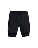 Under Armour Herren UA Launch 5'' 2-in-1 Short, Laufshorts aus leichtem Stretchgewebe, kurze Sporthose mit Innenslip