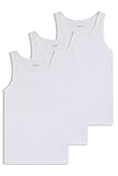 BOSS Herren Tank Top, 3er Pack Classic, White, M
