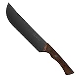 Black Ranch Select Fleischmesser 19 cm | Profi-Tranchiermesser aus Edelstahl | Hochwertige Klinge & ergonomischer Holzgriff | Präzisionsmesser für Fleisch & BBQ | langlebig & rostfrei
