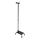 Gehstöcke Gehhilfe 2 in 1 Treppenlift Einstellbare Höhe 85-105cm Treppenhilfe mit Vier Vergrößerte Anti Rutsch Füße, für Menschen mit Mobilitätsproblemen