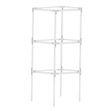 Gogogmee Pflanzenstütze Kunststoff Trellis Spiral rankhilfe für Kletterpflanzen Wetterfest Rostfrei Stabiler Rahmen Langlebig für Tomaten Gurken Weinreben Einfache Befestigung