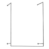 IUokLU Kleiderständer, Kleiderbügel Zur Wandmontage, Kleiderbügel Aus Metall Für Die Präsentation Von Kleidung Im Einzelhandel, Kleiderbügel Zur Deckenmontage