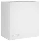 Nicht Zutreffend Hängeschrank Küche - 50 cm breit - Weiß - 1 Tür - Küchenschrank Oberschrank Einbauküchenschrank
