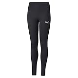 PUMA Unisex Kinder Liga Baselayer Long Tight Jr Hose, Puma Black, 128 EU