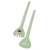Westmark Salat-/Servierbesteck, 2-teilig, Länge: 26,6 cm, Kunststoff, Traditionell, Farbe: Mint-Grün, 2090227M