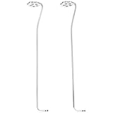 BESPORTBLE 2 Stück Manuelle Fruchtsaftpresse aus Edelstahl mit Rührstäbchen Geeignet für Obst Wie Wassermelonen und Zitronen Küchenutensilien für Hausbar Wiederverwendbar