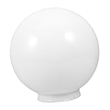 Anneome Acryl Kugel Lampenschirm Deckenlicht Abdeckung Ersatz Für Außenbeleuchtung Patio Garten Wandlampe Einfach Installation Gleichmäßige Lichtverteilung