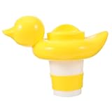 Toyvian Pool Floating Dispenser Schwimmer Kunststoff Vielseitiger Dosierschwimmer für Schwimmbad und Badezimmer Sicherer Poolreiniger für Effektive Wasserdesinfektion und