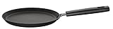 Fiskars Omelettepfanne, Ø 22 cm, Für alle Kochfelder geeignet, Aluminium/Kunststoff, Hard Face, Kratzfest, Antihaftbeschichtung, Schwarz, 1052229