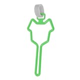Happyyami Clip für Haustierkotbeutel freihändige hundeleine hundezubehör für unterwegs Hundekotbeutelbox Halter für Hundekotbeutel Kotbeutelhalter Kotbeutel-Clip Haustierbedarf Abs Green