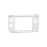NORMICHIC Gehäuseabdeckung, Ersatz-Kits, Mittelrahmen, Schutzhülle für Nintendo 3DS XL Spielkonsole, untere Konsolenabdeckung (weiß)