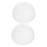 Gatuida 2 Stück Teiliges Eierkocherdeckel Transparentes Dampfdeckel für Eierkocher Hitzebeständiges Material für Gleichmäßiges Kochen Platzsparendes Design für Kleine Küchen