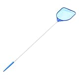 BESPORTBLE Schwimmbad Reinigungsnetz Teichskimmernetz Aufblasbare Poolreiniger Pool Reinigungsset Poolskimmer Tor Mit Schwamm Gartenteichsauger Spa Korb Teich Tauchnetz Blauer