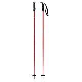 ATOMIC AMT Skistöcke - Rot - Länge 110 cm - Hochwertiger 3* Aluminium Skistock - Ergonomischem Griff am Stock - Verstellbare Handschlaufe - Stöcke mit 60mm-Pistenteller