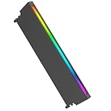 Yominerr Speichermodul Kühler 5V 3Pin Argb Aura Synchronisation Aluminiumlegierung Wärme Spreizer Kühler Schwarz