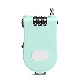 Portables Anti-Diebstahl-Kabel mit 3 Zahlencodes für Motorräder, Reisetaschen, Sportgeräte, kompakte Reisesicherheit