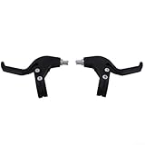 Fahrrad-Bremshebel für Jugendfahrräder, entworfen für 2 x 2 cm Lenkerdurchmesser (schwarz)