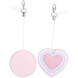 JEWEDECO 2 Stück Mikrofaser Brillenreiniger Bildschirmputztuch aus Mikrofaser mit Aufhängung Leicht Kompakt für Kamera Handy und Elektronische Geräte