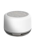 VAYDEER White Noise Machine Baby Weißes Rauschen [2000mAh Akku] [6 Helligkeitsstufen] [Bluetooth-Verbindung] [24 beruhigenden Klänge] Einschlafhilfe für Babys Sound Machine mit Super Akku für Kinder