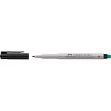 FABER-CASTELL 152699 - Marker Multimark M, non-permanent, schwarz, 1 Stück