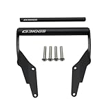 ZDSMYXGS Motorrad Telefon GPS Navigation Platte Halterung Lenker Anzupassen Halter Für B&MW G310GS G 310 GS G310R G310GS G310R Zubehör Navigator Handy Halterung(SCHWARZ 2)