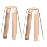 UPKOCH 2 Stück Golfschlägerzubehör Reparatur Von Golfausrüstung Golffahrer Holding Adapter Golfwerkzeug Für Den Fahrer Adapter Für Golfschafthülsenspitze Golf-ersatzteile Golden Messing