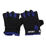HANABASS 1 Paar Halbfingerhandschuhe für Roller Bike Gloves Fingerlose Handschuhe für Halbfingerhandschuhe für Fahrradhandschuhe Basketballhandschuhe Nylon