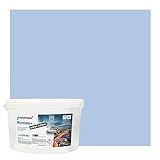 Preismaxx Mattlatex Farbe für Innen urban colors, bunte Wandfarbe Latexfarbe matt, blau, denim 2,5L