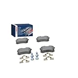 Bosch BP617 Bremsbeläge - Hinterachse - ECE-R90 Zertifizierung - vier Bremsbeläge pro Set