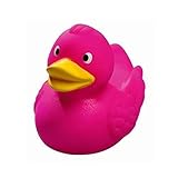 Quietsche-Ente Quietscheente Badeente Bath Duck rosa pink