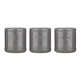 Price & Kensington Accents Tee-/Kaffee-/Zuckerdosen-Set, 3-teilig, Anthrazit