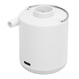 aqxreight Kleine Luftpumpe 3,5 Kpa Inflation 3,0 Kpa Deflation 180 L Pro Minute Luftstrom Elektrischer Inflator Deflator mit LED-Licht Kompakt Leistungsstark Im Idealen Outdoor-Vakuumgerät Design