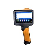 JHXHFJXZ 1790PLUS 12,7 mm Handdrucker Text QR Barcode Chargennummer Logo Datum Etikettendrucker Thermo-Tintenstrahldrucker Breites Druckmaterial(with 2 Ink)