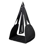 Airplane Fußhängematte, verstellbar, Reisefußball, leicht, tragbar, Sling, 53,9 x 17,9 cm, extra komfortable Unterstützung, ideal für Flights und lange Reisen