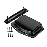 MILISTEN Einstellbare Metallbrücke mit Schutzabdeckung für Gitarre Robuste Abdeckung für und Bühnengebrauch Passend für Verschiedene Modelle Schützt Brücke und Saiten Einfach zu Montieren