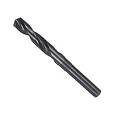 CoCud Spiralbohrer, 14,5 mm Durchmesser, 150 mm Länge, schwarzer Hochgeschwindigkeitsstahl, Split-Point-Gerade-Schaft-Bohrer - (Anwendungen: zum Bohren von Stahl)