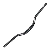 UPANBIKE MTB Mountainbike Fahrrad extralanger Lenker, 31,8 mm, 720 mm Riser Bar(Schwarz)