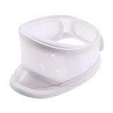 COLLBATH Verstellbare Nackenstütze zur Schmerzlinderung Nackenbandage mit Individuell Einstellbarer Höhe für Stabilen Halt und Druckentlastung bei Steifem Nacken S für Erwachsene