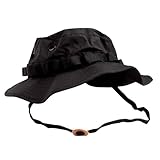 Mil-Tec Herren Trilaminat Hut, Black, L EU