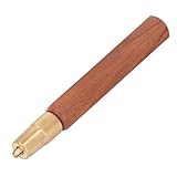 Mini -Sägengriff, Handsägen Holzgriff Ersatz Sechskant Messing Chuck Mini Hacksaw Grip Grip Gartensäge Griff Holzbearbeitung, Handsässe