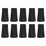 Spikes für Wanderstöcke, 4 x 2,3 cm, Schutz für Trekking und Trekking, 10 Stück, einfach zu installieren, für Wanderhebel, Befestigung von M