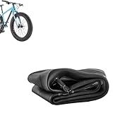 Fahrradschlauch 26 x 4.0 für Fat Bike mit amerikanischem Ventil Schrader Reifen 26 Zoll (66 cm) Elektrofahrrad E-Bike