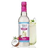 Jordan's Skinny Mixes Zuckerfreier Sirup, Kokosgeschmack, Fruchtgeschmack, Wasserverstärker, Getränkemischung für Eistee, Limonade und mehr, kalorienfreies Aroma, Keto-freundlich, 60 ml, 1 Packung