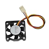 JUNNASALIKER 4010 40x40x10 Bürstenloser Lüfter 3Pin 3 Draht 12 V Für Kleine PC Kühllösung
