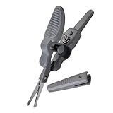 PRETYZOOM Rundspitze Nasen Bartschere aus Edelstahl mit Präzisem Schnitt Sicherem Griff und Leichtem Design für Herren Bart Augenbrauenpflege Kompakt und Langlebig