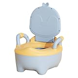 Typ Der Schublade Baby Potty, Nonrutscher Pinguin-Töpfchenstuhl, Babytopf Anti-Spritzschutz, Cartoon Deckel, Leichter Urinal Trainer, Tragbare Reisebühne Für Das Spielen Im Freien, Camping