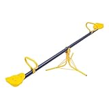 TONFEION Wippe Kinder Outdoor, 360° Drehbar, 50kg Tragkraft, Doppelschaukel mit Rutschfestem Sitz, Gartenschaukel für Kinder ab 3 Jahren geeignet