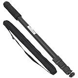 HOMSFOU Einbeinstativ Stand Kamerastativ Träger Kamera-stabstange Stange Für DSLR Stange Für Digitalkameras Ausziehbare Stange Fotozubehör Black Aluminiumlegierung
